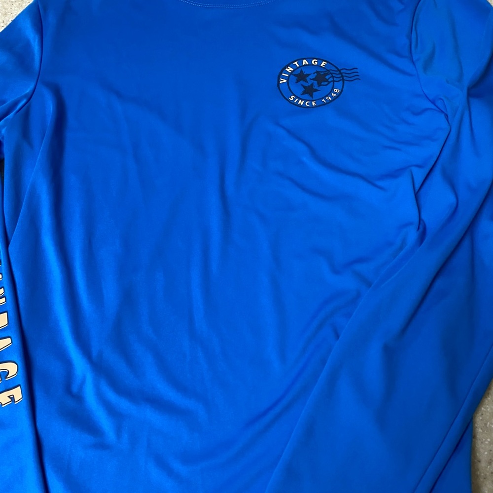 Vintage Blue Long Sleeve Tee